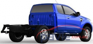 2011 Ford Ranger Cab Chassis Spy Photos