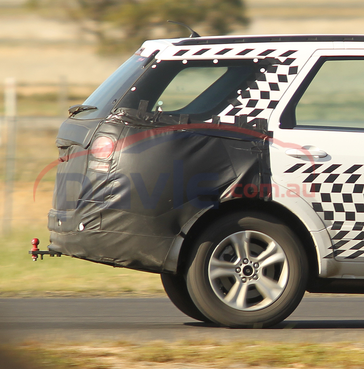 2011 Ford Territory Rear Spy Photos