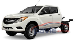 2011 Mazda BT-50 Cab Chassis Spy Photos