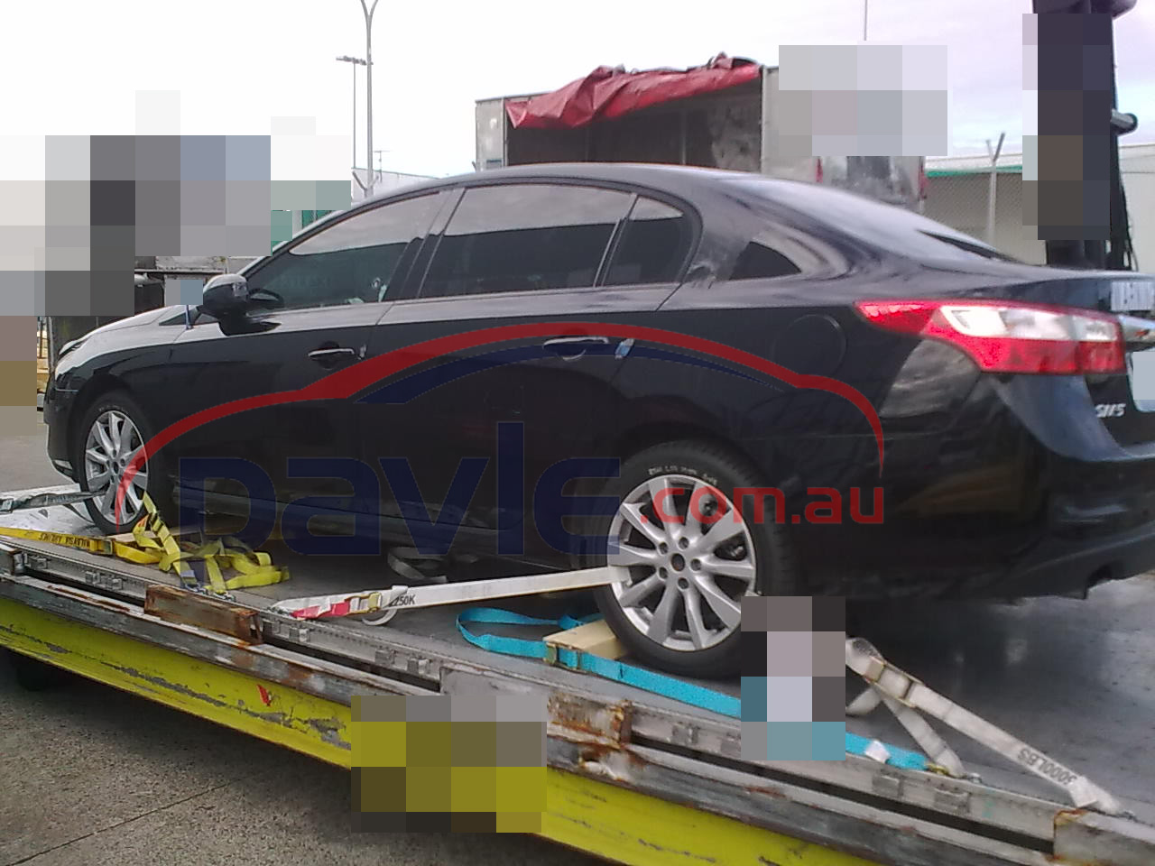 2011 Renault Samsung SM5 spied