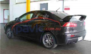 Mitsubishi Lancer Evolution X Lightweight